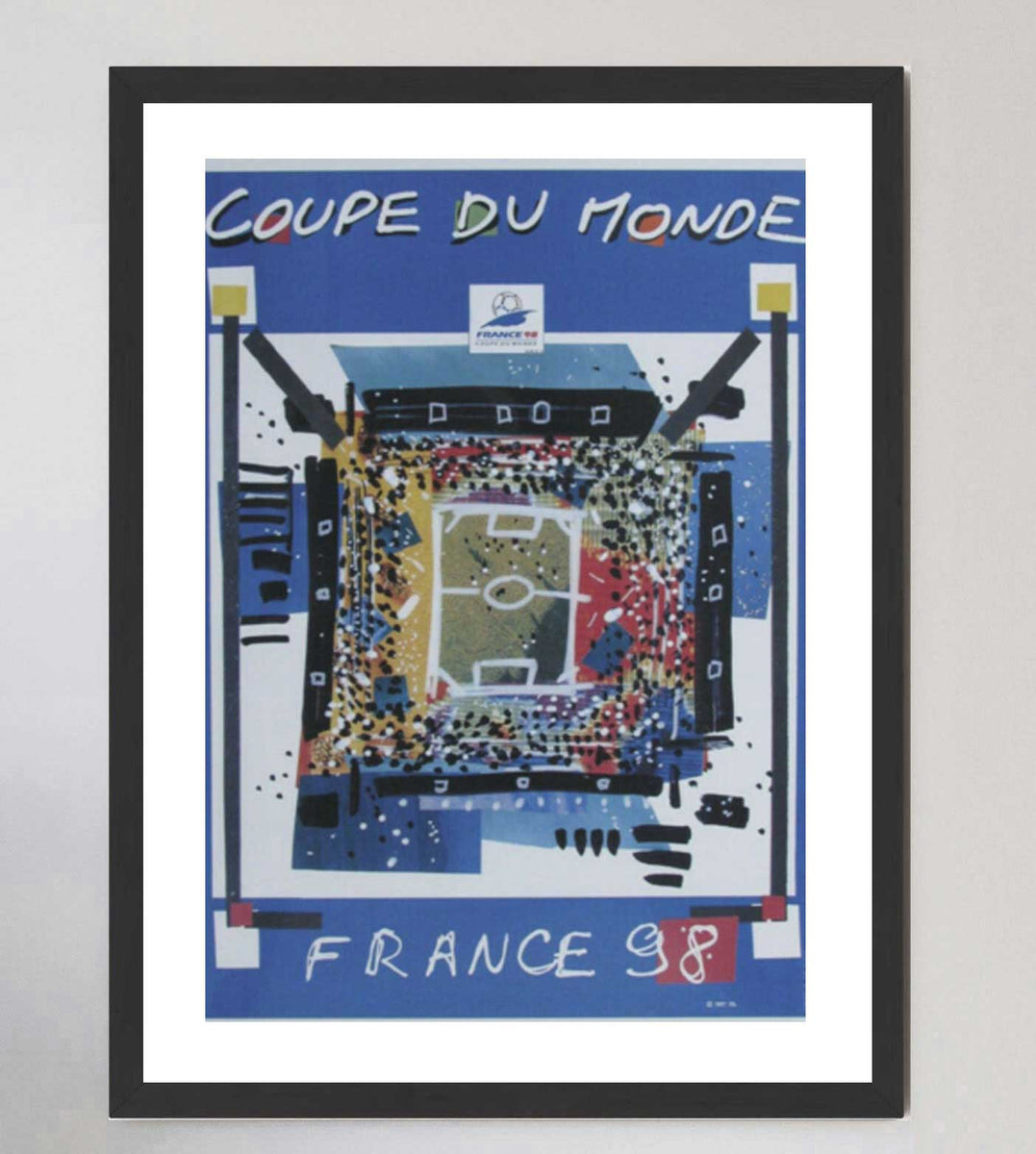 Shop World Cup France '98 Original Vintage Poster | Printed Originals