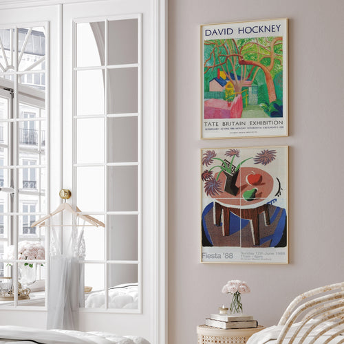 ORIGINAL VINTAGE DAVID HOCKNEY POSTERS