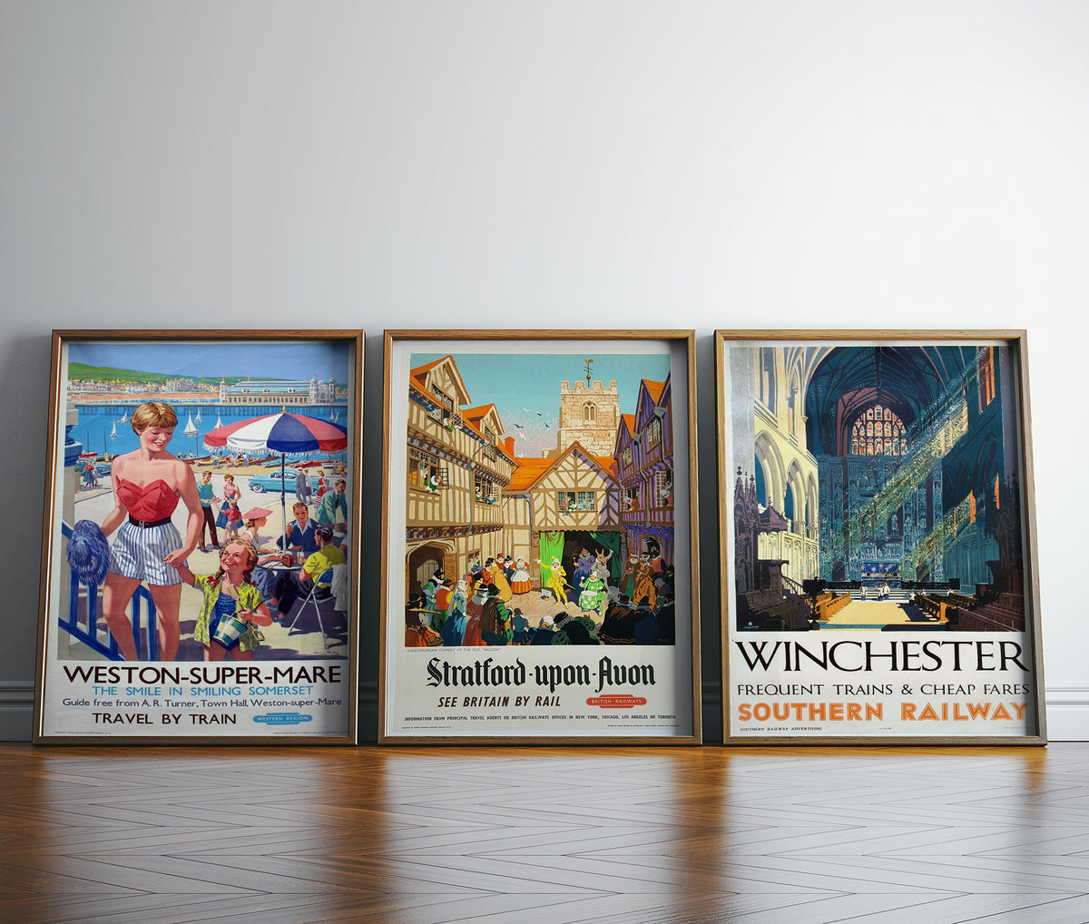 ORIGINAL VINTAGE BRITISH RAILWAY POSTERS