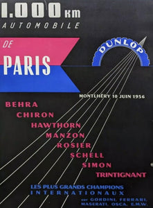 Dunlop 1000km Automobile de Paris 1956