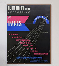 Load image into Gallery viewer, Dunlop 1000km Automobile de Paris 1956