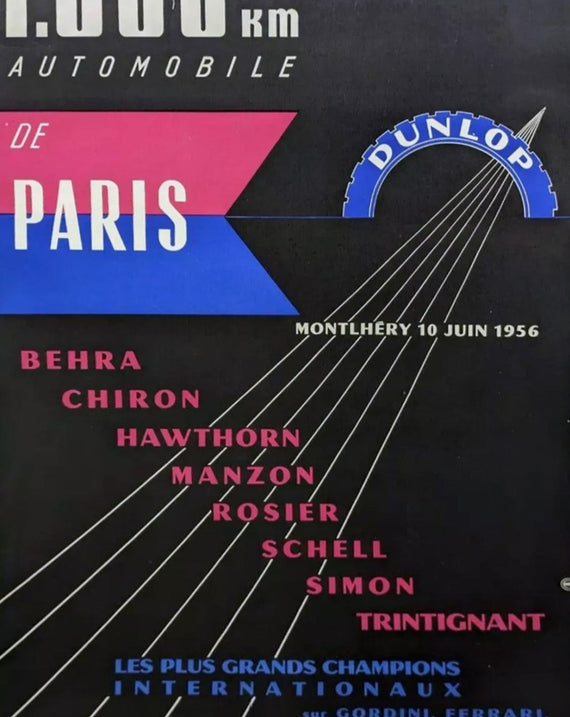 Dunlop 1000km Automobile de Paris 1956