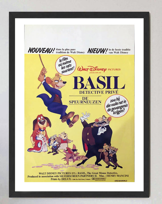 The Great Mouse Detective (Belgian)