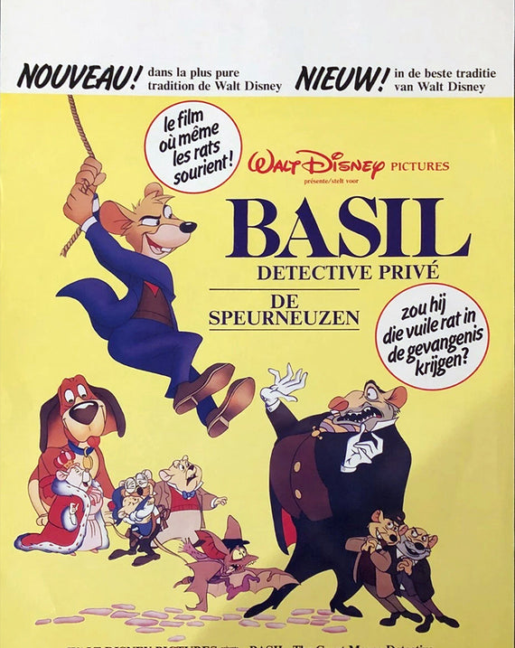 The Great Mouse Detective (Belgian)