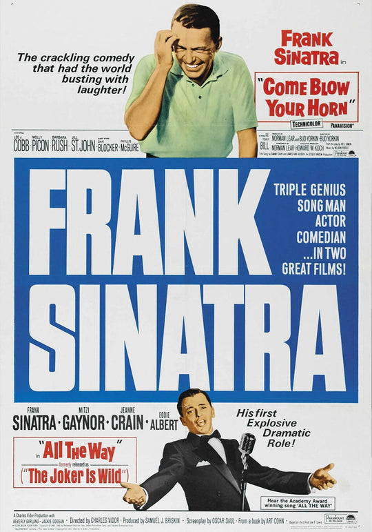 Come Blow Your Horn Frank Sinatra Vintage Movie Poster