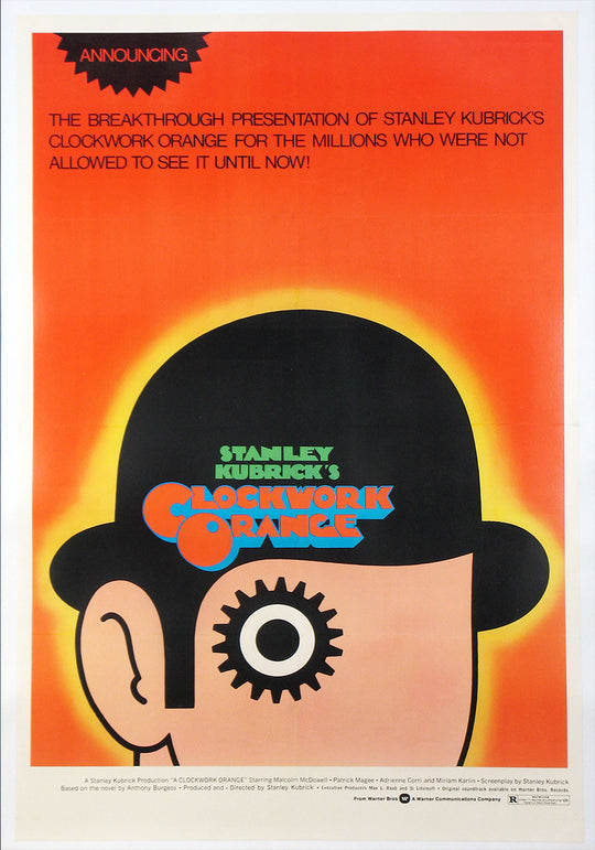 A Clockwork Orange Poster for Sale
