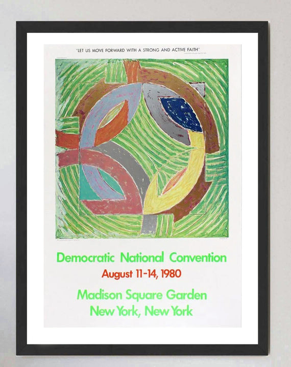Frank Stella - Polar Coordinate IV - Democratic Convention