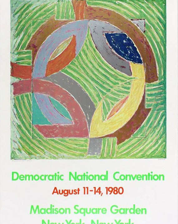 Frank Stella - Polar Coordinate IV - Democratic Convention