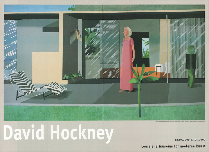 David Hockney - Beverly Hills Housewife - Louisiana, original poster: 2001