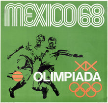 Load image into Gallery viewer, Mexico 1968 Olympic Games Football
