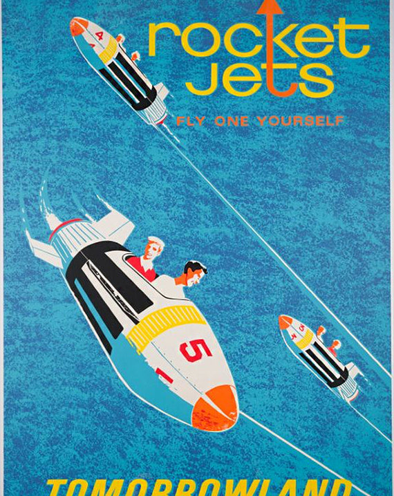 Disneyland - Rocket Jets - Tomorrowland