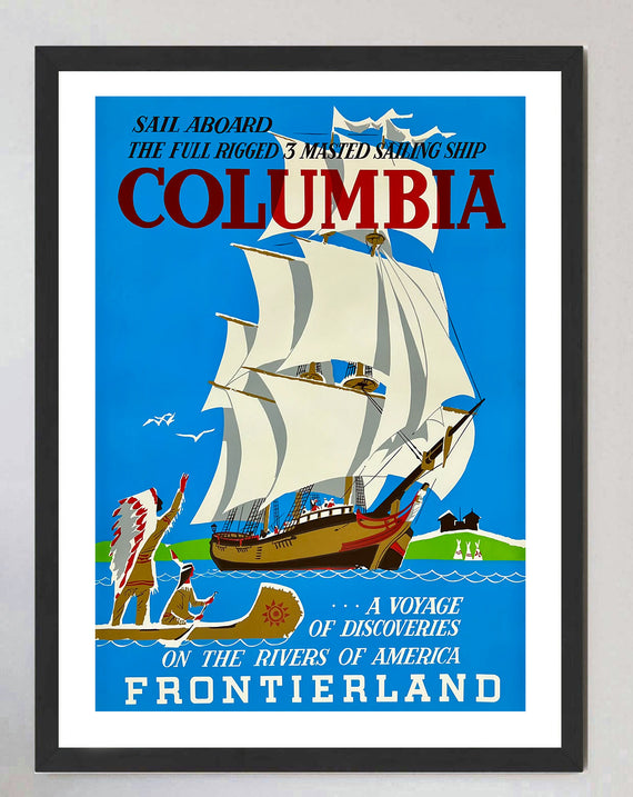 Disneyland - SS Columbia- Frontierland