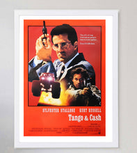 Load image into Gallery viewer, Tango &amp; Cash White Frame Poster