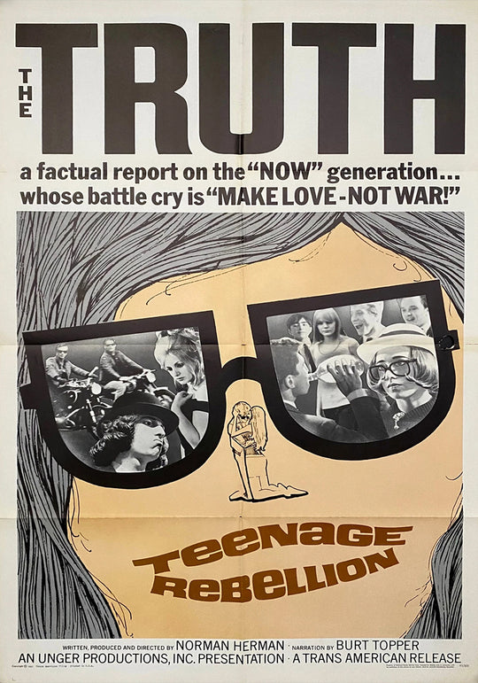 The Truth Teenage Rebellion Vintage Poster