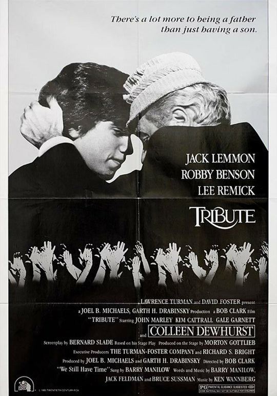 Tribute Jack Lemmon Robby Benson Lee Remick Embrace Movie Poster