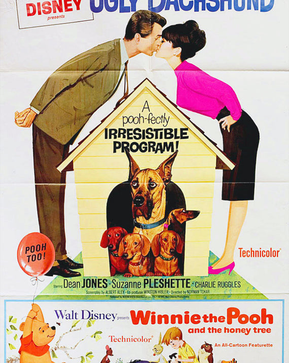 The Ugly Dachshund / Winnie the Pooh... Combo