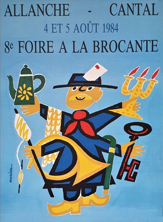 Auriac - Allanche Cantal Fair 1984