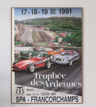 Load image into Gallery viewer, 1991 6th Trophee des Ardennes Historic Race