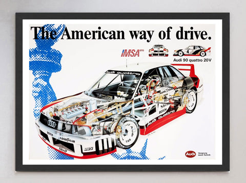 Audi IMSA 90 - The American Way of Drive