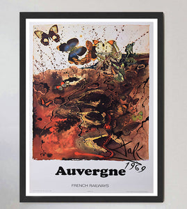 Auvergne, French Railways - Salvador Dali