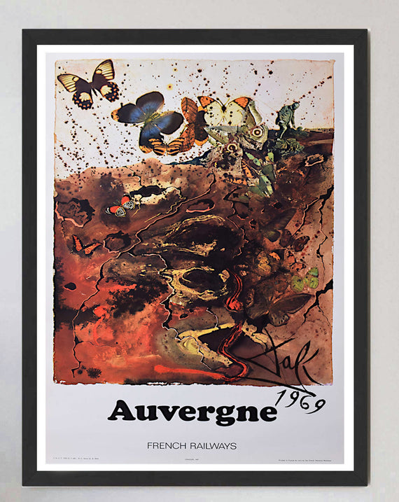 Auvergne, French Railways - Salvador Dali