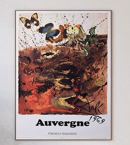 Auvergne, French Railways - Salvador Dali