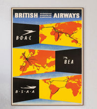 Load image into Gallery viewer, British Airways - Overseas European S. American