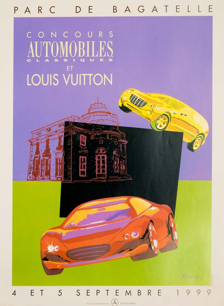 Louis Vuitton Bagatelle 1999 - Razzia, original poster: 1999