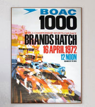 Load image into Gallery viewer, 1972 BOAC 1000 World Championship Brands Hatch
