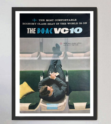 BOAC - VC10 Economy Class