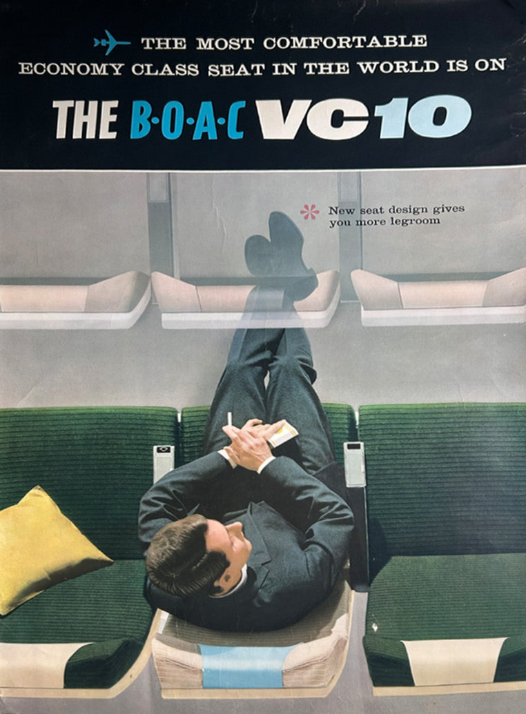 BOAC - VC10 Economy Class