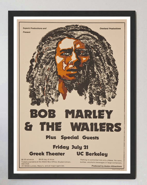 Bob Marley & The Wailers - Greek Theatre UC Berkeley