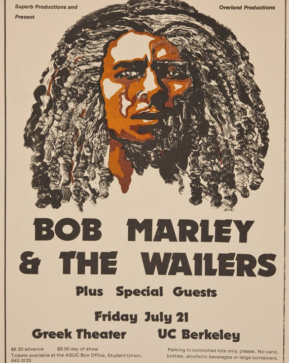 Bob Marley & The Wailers - Greek Theatre UC Berkeley