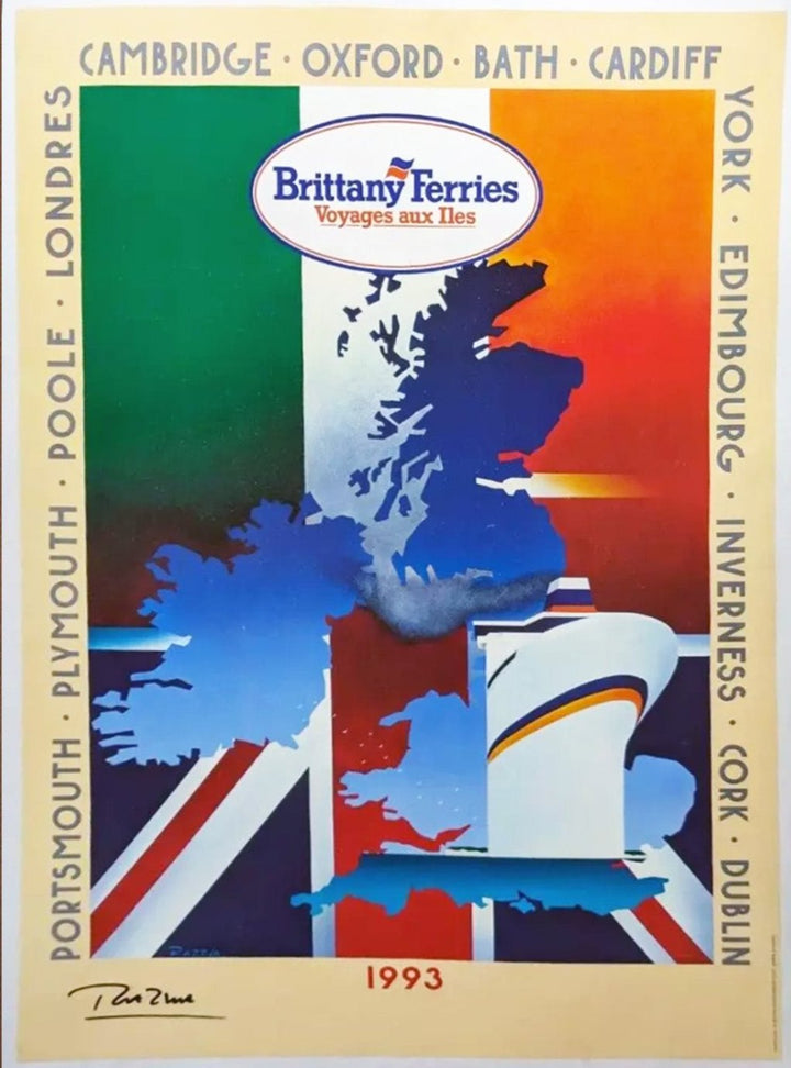 Brittany Ferries - Razzia, original poster: 1993