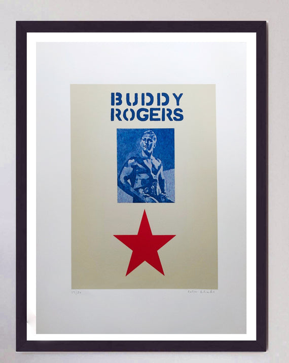 Peter Blake - Buddy Rogers - Motif 10