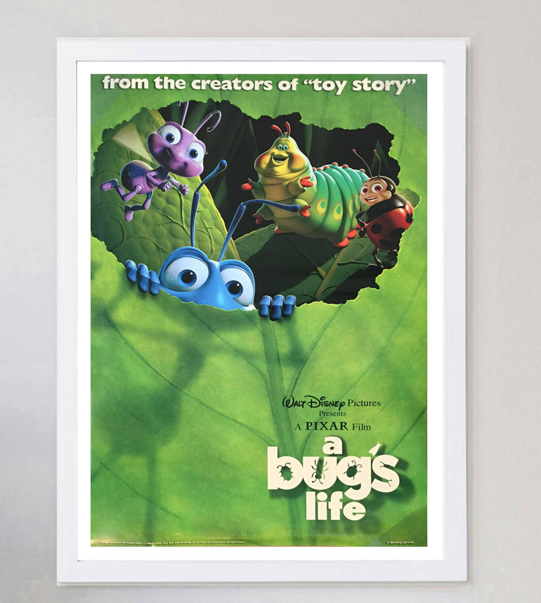 Shop A Bug's Life 1998 Vintage Movie Poster For Sale - Original Film Poster