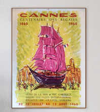 Load image into Gallery viewer, Cannes - Centenary of the Ship Regatta 1860-1960