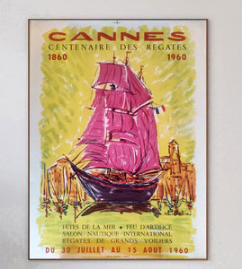 Cannes - Centenary of the Ship Regatta 1860-1960