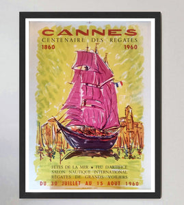 Cannes - Centenary of the Ship Regatta 1860-1960