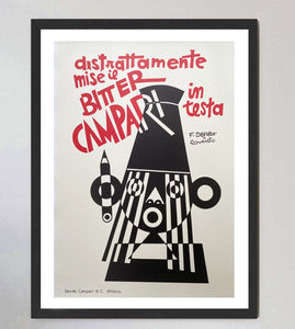 Bitter Campari In Testo - Depero