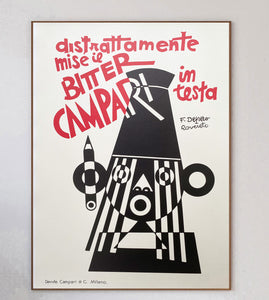 Bitter Campari In Testo - Depero