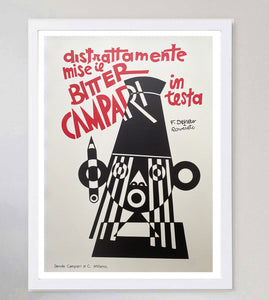 Bitter Campari In Testo - Depero