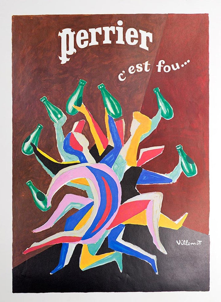 Perrier - C'est Fou..., original poster: 1979