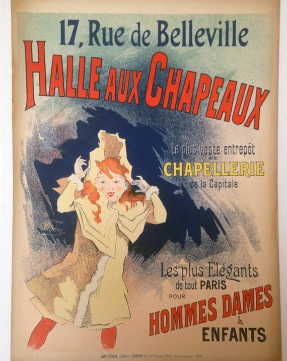 Halles Aux Chapeaux - Jules Cheret