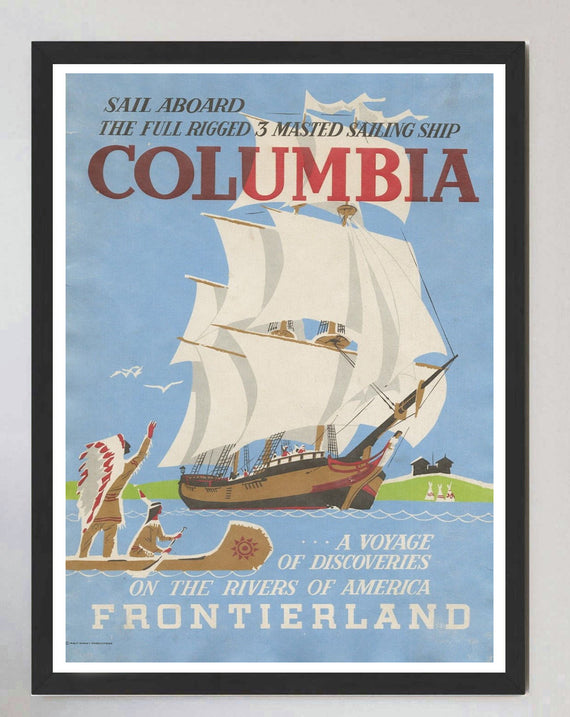 Disneyland - SS Columbia- Frontierland