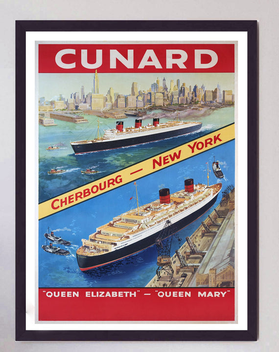 Cunard - Queen Elizabeth - Queen Mary