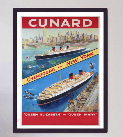 Cunard - Queen Elizabeth - Queen Mary