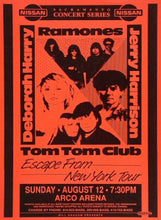 Load image into Gallery viewer, Deborah Harry &amp; The Ramones - Escape From New York Tour