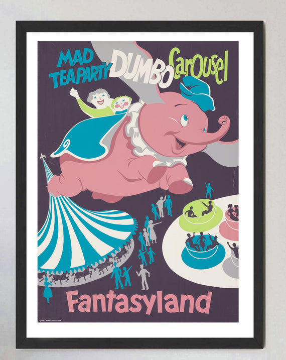 Disneyland - Mad Tea Party - Dumbo - Carousel - Fantasyland