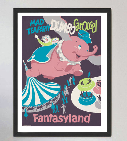 Disneyland - Mad Tea Party - Dumbo - Carousel - Fantasyland